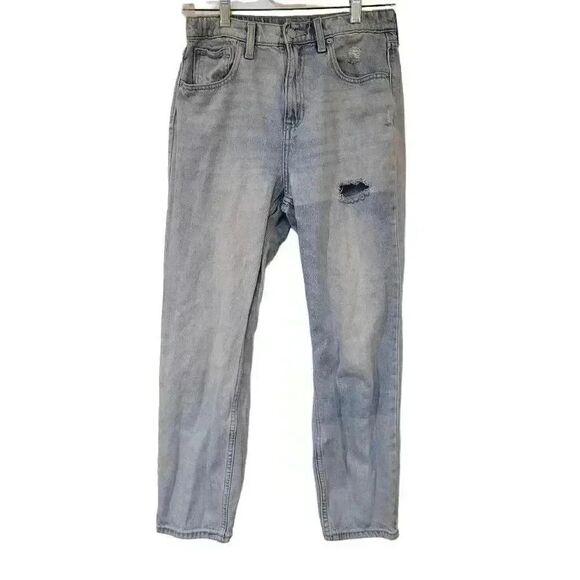 Old Navy High-Waisted Slouchy Straight Built-In Tough Jeans for Girls - Picture 4 of 14